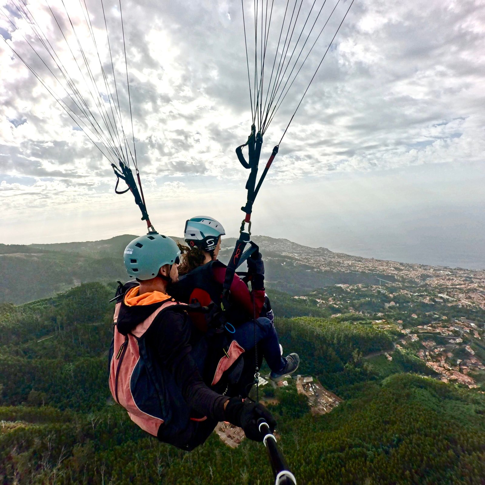 Paragliding Madeira view