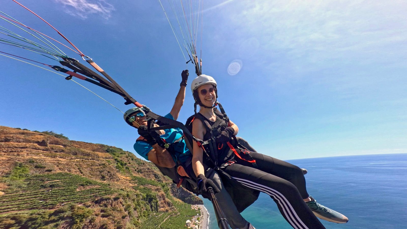 Paragliding experience in Madeira